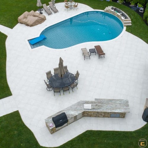 24"X24"  Milk Porcelain Pavers preview 3