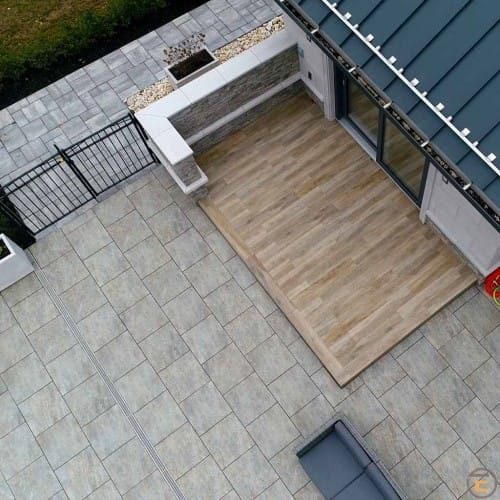 24"X24"  Rustic Grigio Porcelain Pavers preview 2