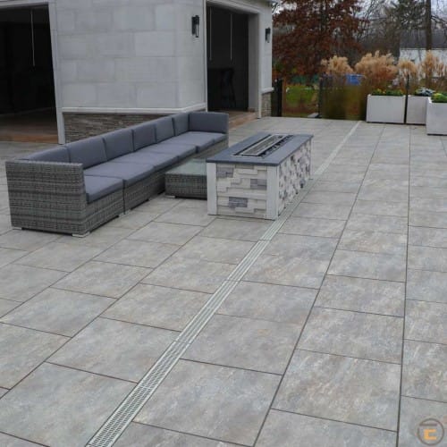 24"X24"  Rustic Grigio Porcelain Pavers preview 3