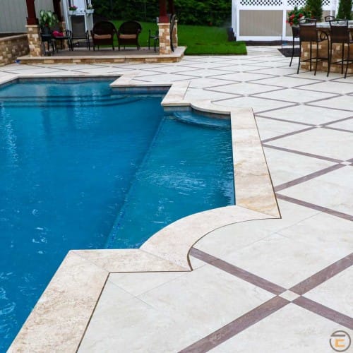 24"X24"  Soft Cream Porcelain Pavers preview 3
