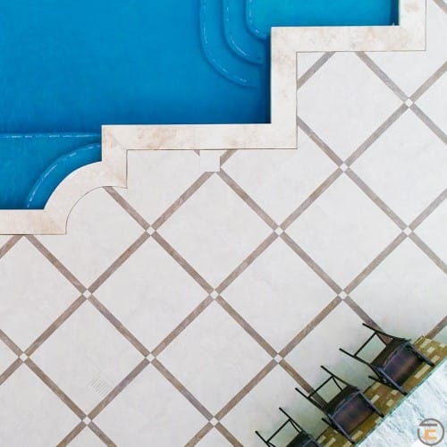 24"X24"  Soft Cream Porcelain Pavers preview 4
