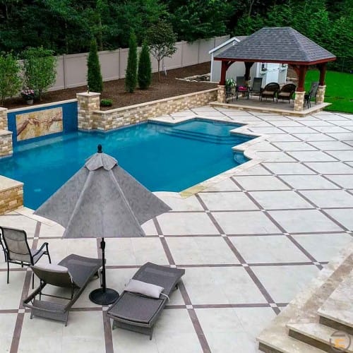 24"X24"  Soft Cream Porcelain Pavers preview 5