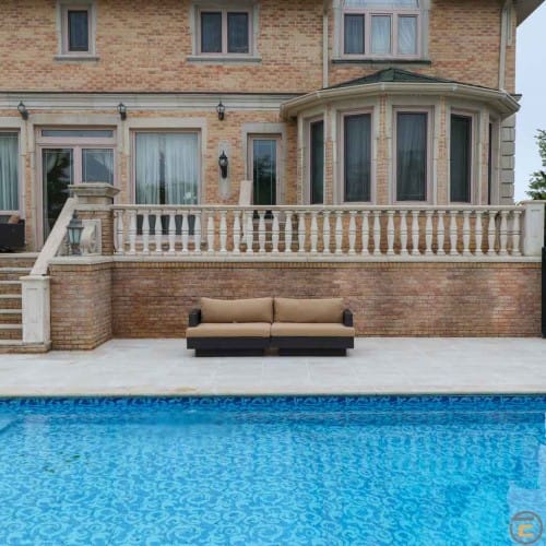 24"X24"  Soft Cream Porcelain Pavers preview 7