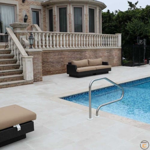 24"X24"  Soft Cream Porcelain Pavers preview 8