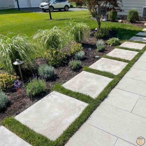 32"X32" - CEMENT LOOK  Avorio Porcelain Pavers preview 5