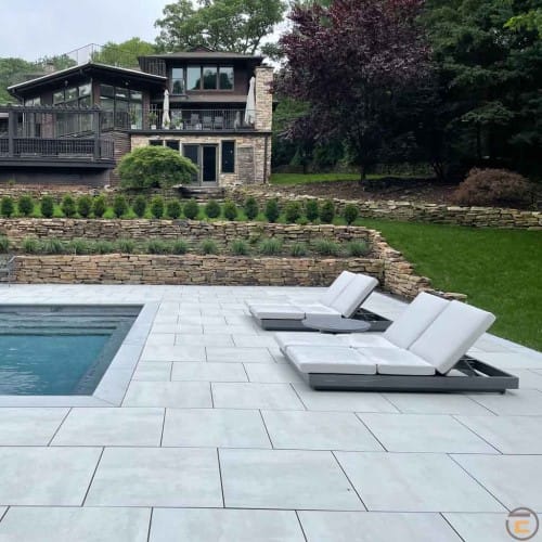 32"X32" - CEMENT LOOK Inox Porcelain Paver preview 2