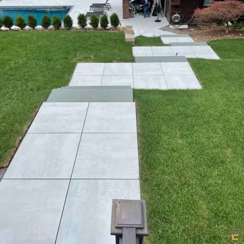 32"X32" - CEMENT LOOK Inox Porcelain Paver preview 3