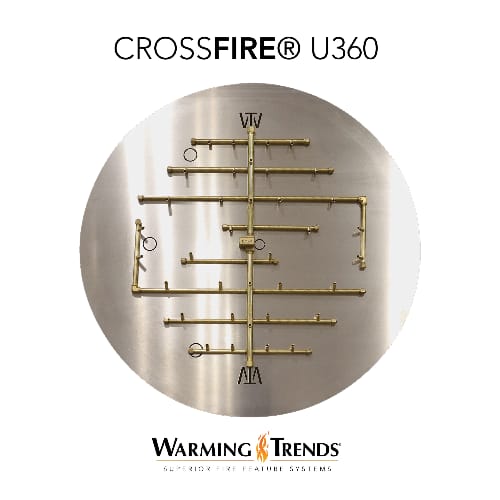 CROSSFIRE 2.0 Brass Burner: U360 preview 3