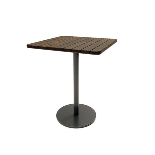 Layer Pedestal Table Square Wood preview 5