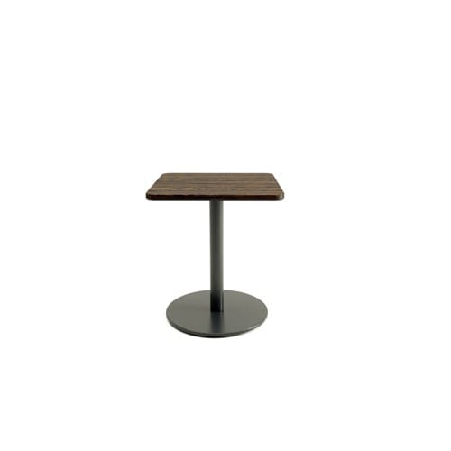 Layer Pedestal Table Square Wood preview 6