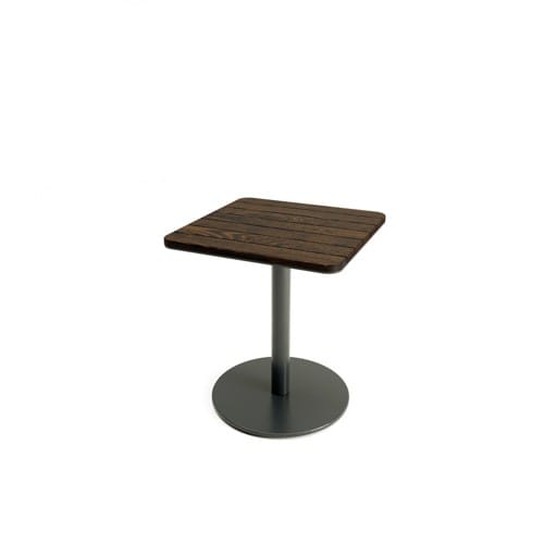 Layer Pedestal Table Square Wood preview 7