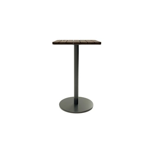 Layer Pedestal Table Square Wood preview 8