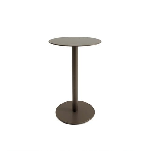 Layer Pedestal Table Round Metal preview 5