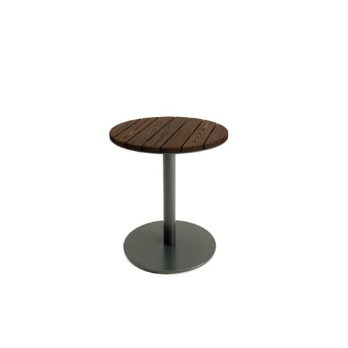 Layer Pedestal Table Round Wood preview 7