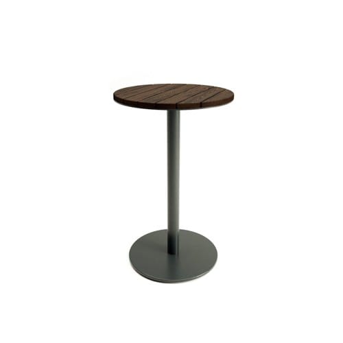 Layer Pedestal Table Round Wood preview 9