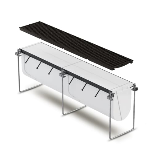 Cast-In-Place Trench Drain Forming Systems