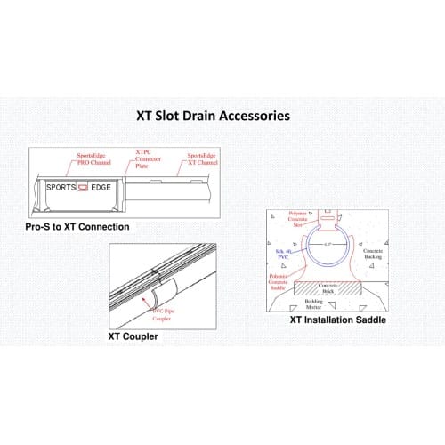 XT Slot Drain Parts preview 1