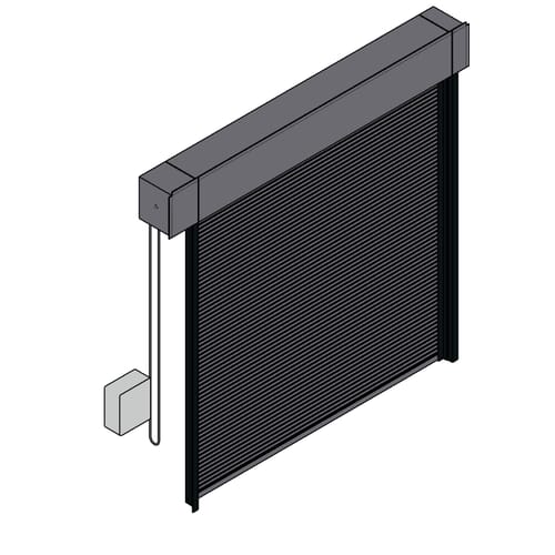 RapidSlat® 611 - Advanced Rolling Steel Service Doors