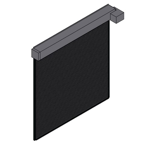640 - Fire Rated Rolling Counter Door (Between Jambs)