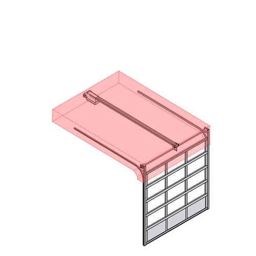 452 - Aluminum Full View Glass Doors