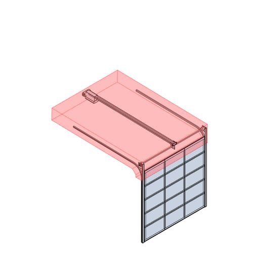 464 - Frameless Glass/Aluminum Doors