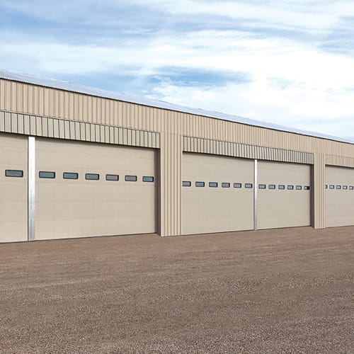 Insulated Sectional Steel Doors ThermoMark™ Model 5150 preview 1