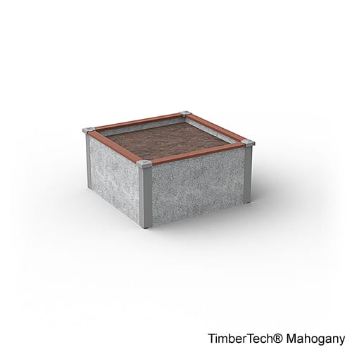 4'X4' Square Raised Garden Bed Kit Available in 1 ft & 2 ft Heights  preview 3