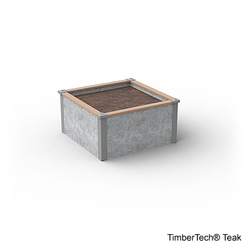 4'X4' Square Raised Garden Bed Kit Available in 1 ft & 2 ft Heights  preview 5