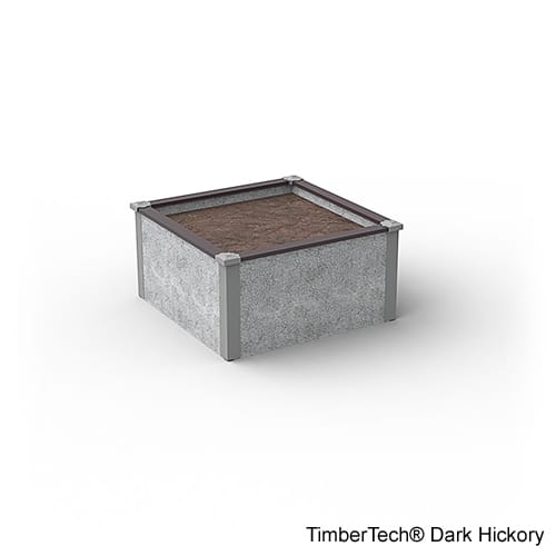 4'X4' Square Raised Garden Bed Kit Available in 1 ft & 2 ft Heights  preview 7