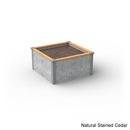 4'X4' Square Raised Garden Bed Kit Available in 1 ft & 2 ft Heights  preview 8