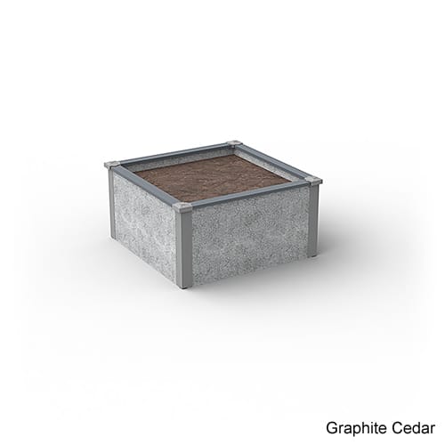 4'X4' Square Raised Garden Bed Kit Available in 1 ft & 2 ft Heights  preview 10