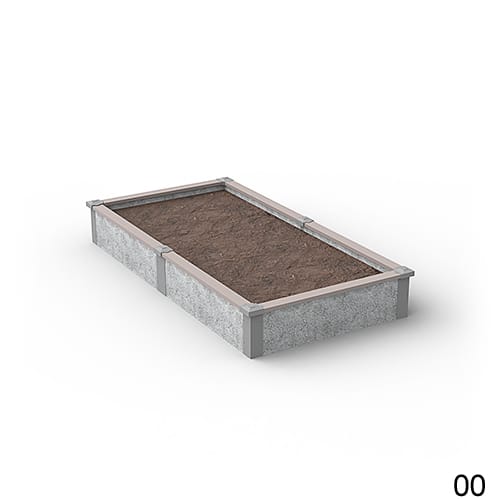 4'X8' Rectangle Raised Garden Bed Kit Available in 1 ft & 2 ft Heights preview 9