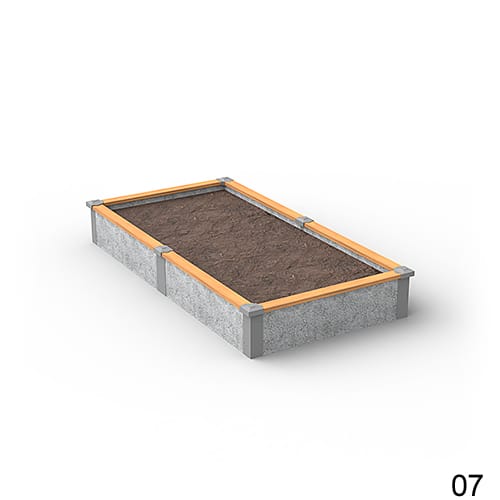 4'X8' Rectangle Raised Garden Bed Kit Available in 1 ft & 2 ft Heights preview 16