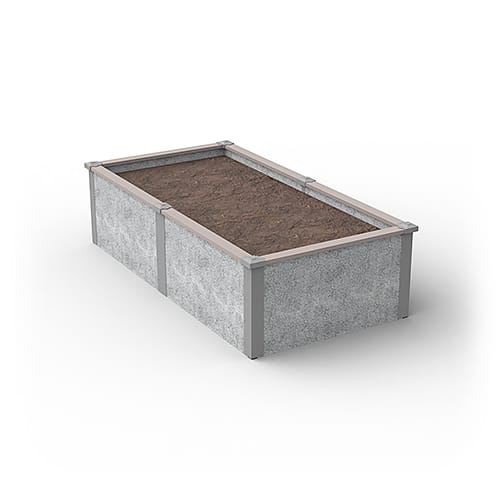4'X8' Rectangle Raised Garden Bed Kit Available in 1 ft & 2 ft Heights preview 1