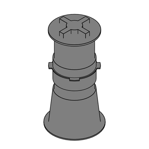 Pedestal PB-6 (285 to 367 mm)