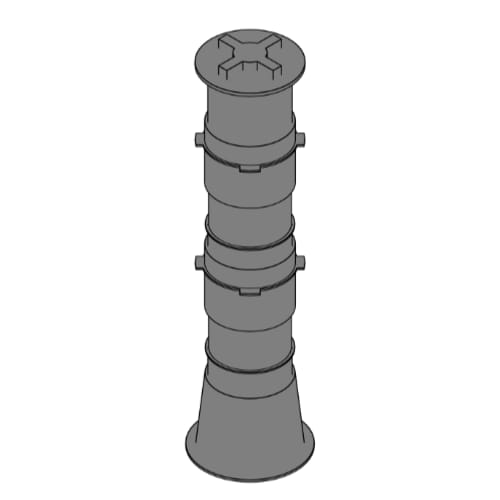 Pedestal PB-9 (560 to 715 mm)