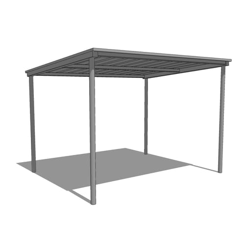 Steel Structure: Dugout Linkup – Dugout Integrated With Chain Link Fencing (Fencing by Others)