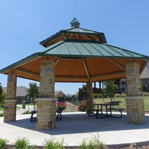 Oxford Clerestory – Two Tiered Hexagonal Gazebo, Hip Roof preview 3