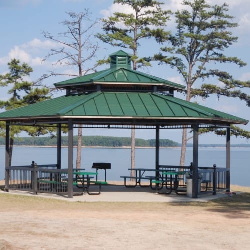 Oxford Clerestory – Two Tiered Hexagonal Gazebo, Hip Roof preview 1