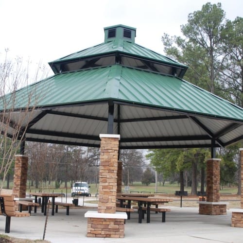 Oxford – Hexagon, High Pitched, Hip Roof Gazebo, Cupola Included preview 3