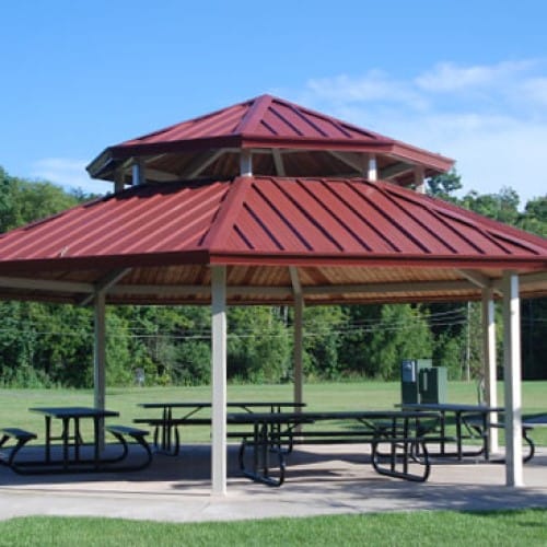 Carmel Clerestory – Eight Sided Clerestory Gazebo, Hip Roof preview 2