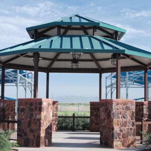 Carmel Clerestory – Eight Sided Clerestory Gazebo, Hip Roof preview 3