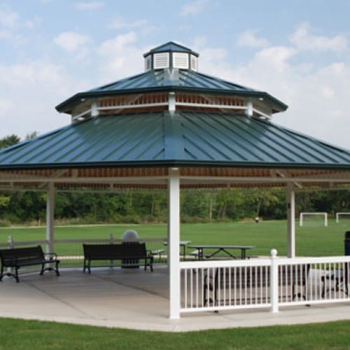 Carmel Clerestory – Eight Sided Clerestory Gazebo, Hip Roof preview 4