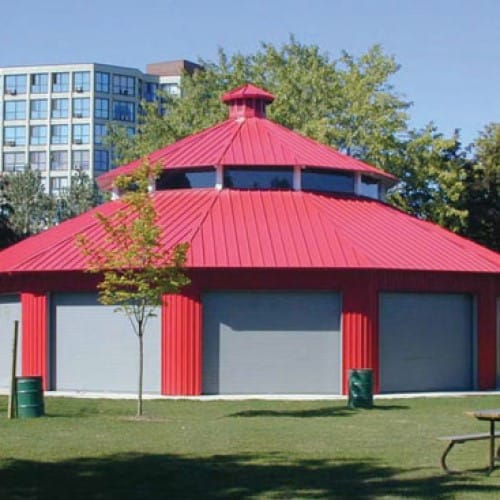 Clerestory Pavilion – Twelve Sided, Two Tiered Pavilion, Hip Roof preview 3