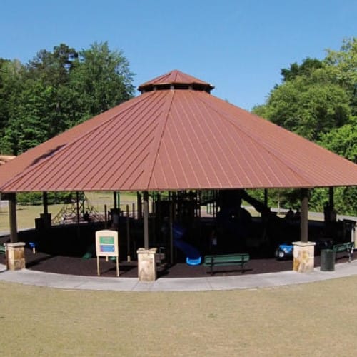 Pavilion – Twelve Sided Shelter, Hip Roof preview 2
