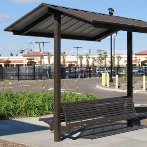 Gable Roof Sunshelter – Gable Roof Rectangular Shelter preview 2
