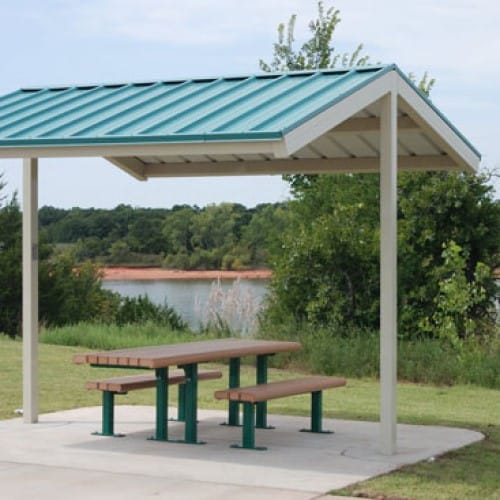 Gable Roof Sunshelter – Gable Roof Rectangular Shelter preview 1