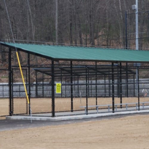 Dugout Linkup – Dugout Integrated With Chain Link Fencing (Fencing by Others) preview 2