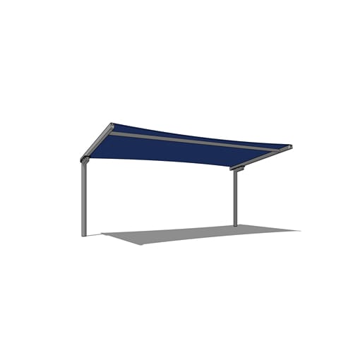 Monoslope Cantilever Shade System - 12' x 25'
