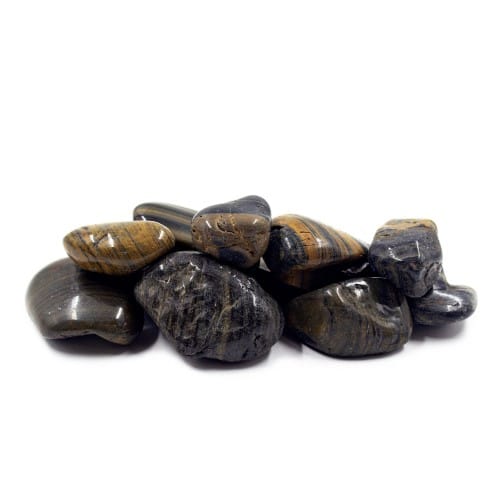 Decorative Rock: Polished Striped Pebbles preview 1